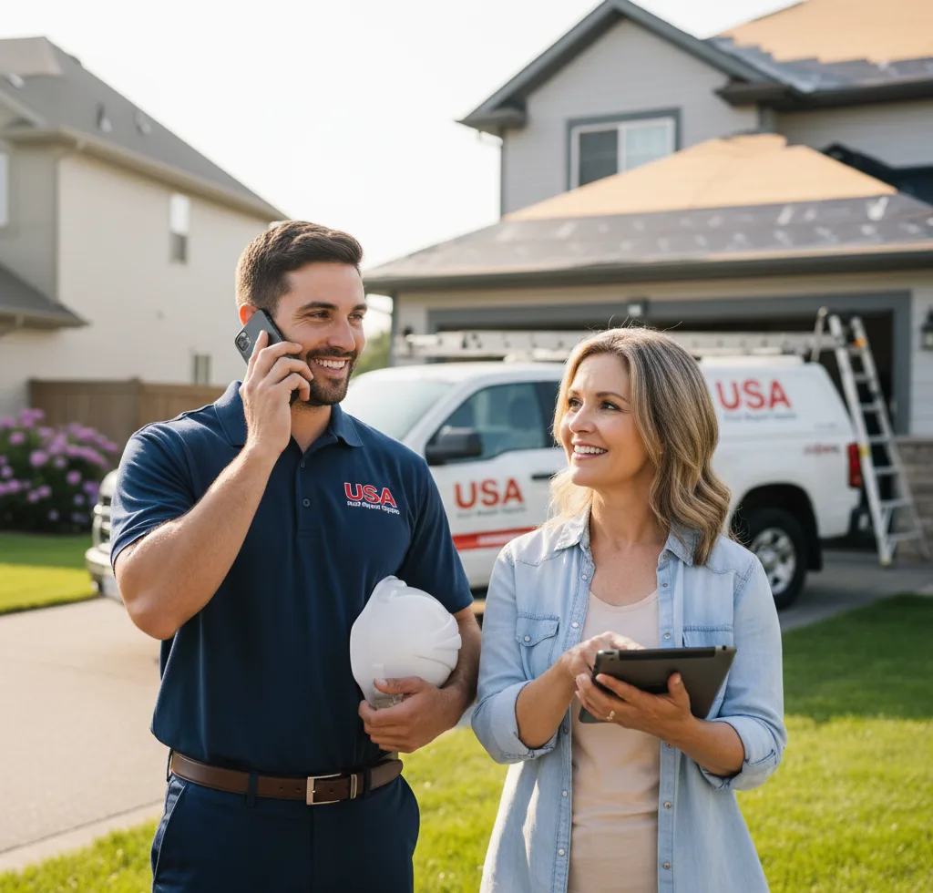 USA Roof Repair Experts customer support in Lemont Furnace